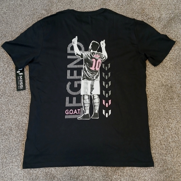 Messi Collection Lionel Messi Inter Miami "Legend" G.O.A.T. Soccer Shirt L (NWT) - Picture 2 of 5